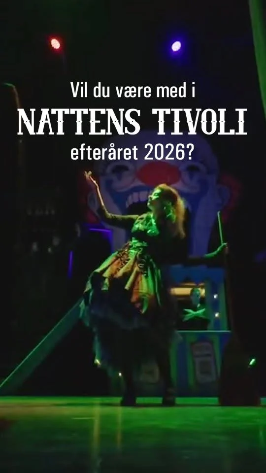 Vil du være med i NATTENS TIVOLI 2026? 🎃

Hvert efterår forvandles Tivoli Friheden til Nattens Tivoli - et mystisk univers beboet af hekse, monstre og andre sære væsner. Holdet består af eleverne fra SGK - og du kan blive en del af det!

Læs mere og tilmeld dig optagelsesprøven på Filurens hjemmeside - senest 1. maj 2026!

#sgk #nattenstivoli