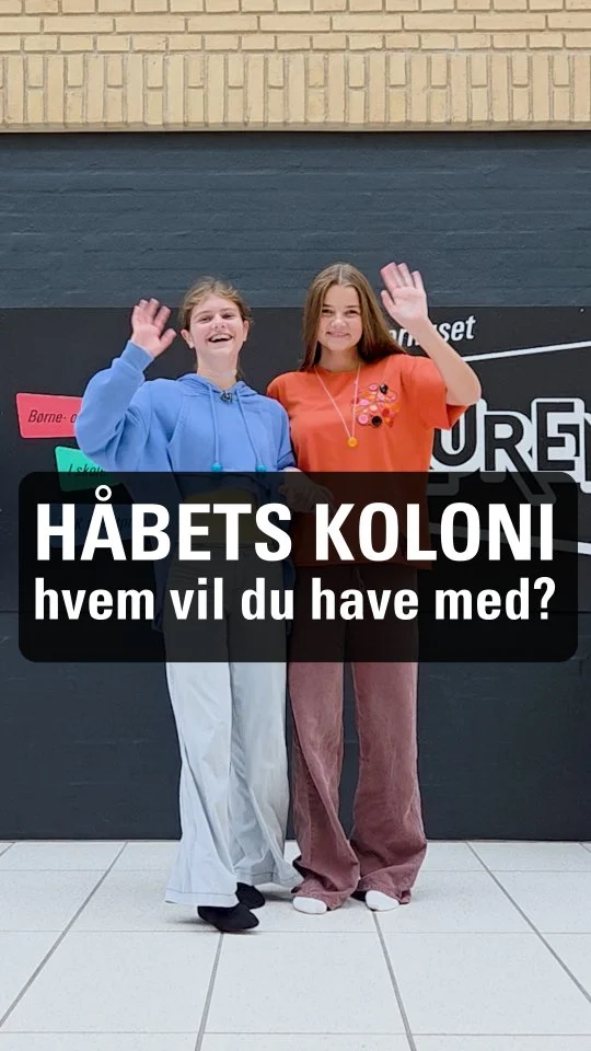 Hvem vil du have med på Håbets Koloni? 

Vi løber ekstra stærkt for at blive helt klar til premieren på lørdag 🏃‍♂️🏃‍♀️🏃

Håbets Koloni spiller fra 22. august til 13. september 2026.
Se spilletider og billetter på Musikhuset Aarhus' hjemmeside 🎟