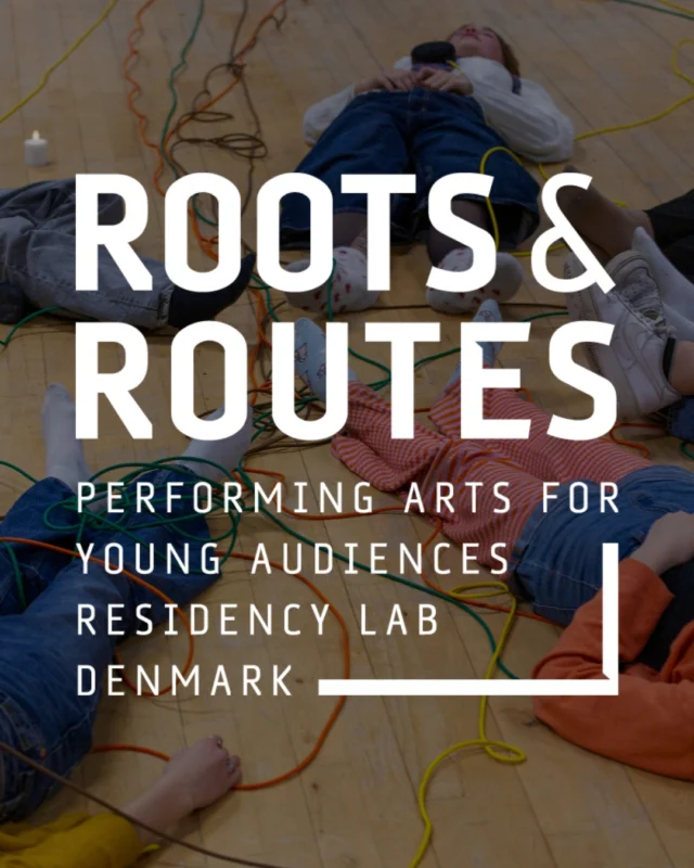 Applications are now open for the first ROOTS & ROUTES residency. Six artists will be selected for a 14-day residency in Aarhus in May 2027, exploring the theme “Working With Children” through artistic research, exchange and collaboration with children.

Roots & Routes is a new four-year Danish/international residency program aimed at artists creating performing arts for children and young audiences and supported by the Danish Arts Foundation.

The overall program is a collaboration between five organizations/venues: Teaterhuset Filuren, @aabendans, @teater_hund_co, @syddjursegnsteater and Assitej Denmark.

ROOTS & ROUTES is supported by 
@statenskunstfond 
@aarhsdk 
@koebenhavnskommune 
@roskilde_kommune 
Kulturministeriet 
@syddjurskommune